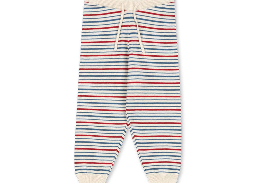 Konges Sløjd A/S KNITTED PANTS antique stripe