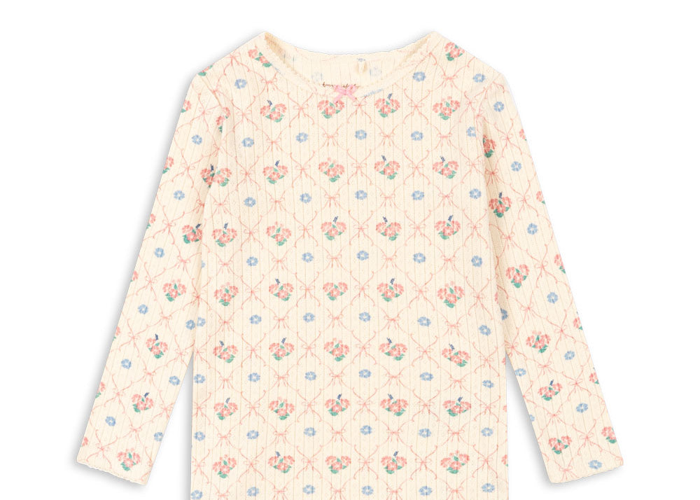 Konges Sløjd A/S JERSEY BLOUSES fleur decor