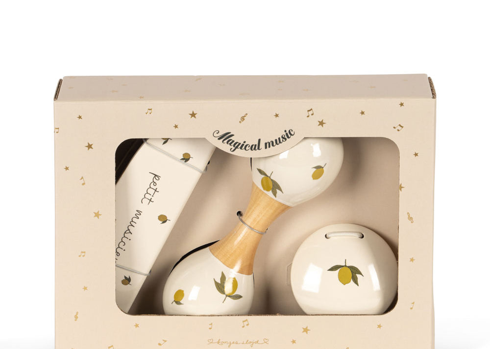 Konges Sløjd A/S MUSIC TOYS lemon
