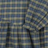 Konges Sløjd A/S WOVEN DRESSES laurel blue check