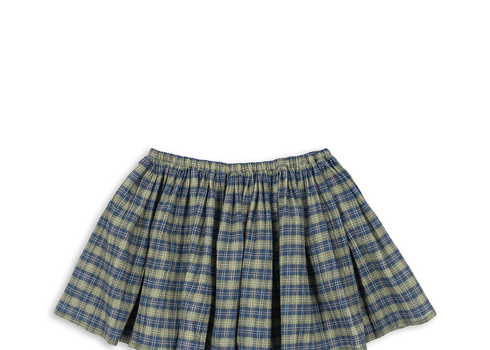 Konges Sløjd A/S WOVEN SKIRTS laurel blue check