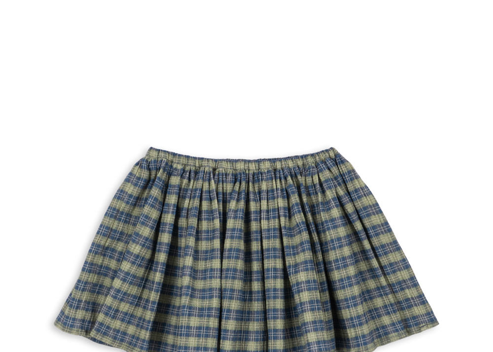 Konges Sløjd A/S WOVEN SKIRTS laurel blue check
