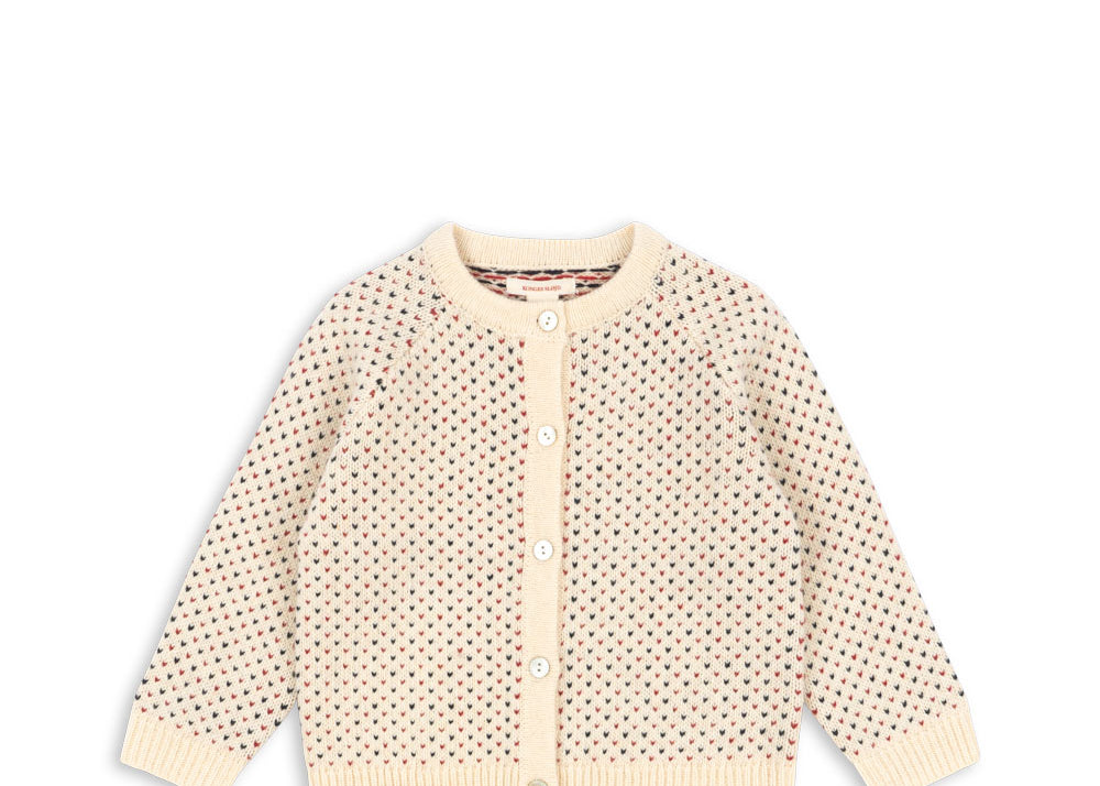 Konges Sløjd A/S KNITTED CARDIGANS off white