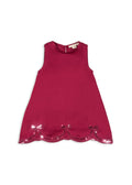 Konges Sløjd A/S WOVEN DRESSES sangria