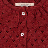 Konges Sløjd A/S KNITTED CARDIGANS red dahlia