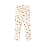 Konges Sløjd A/S JERSEY PANTS bow rouge