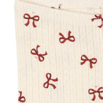 Konges Sløjd A/S JERSEY PANTS bow rouge