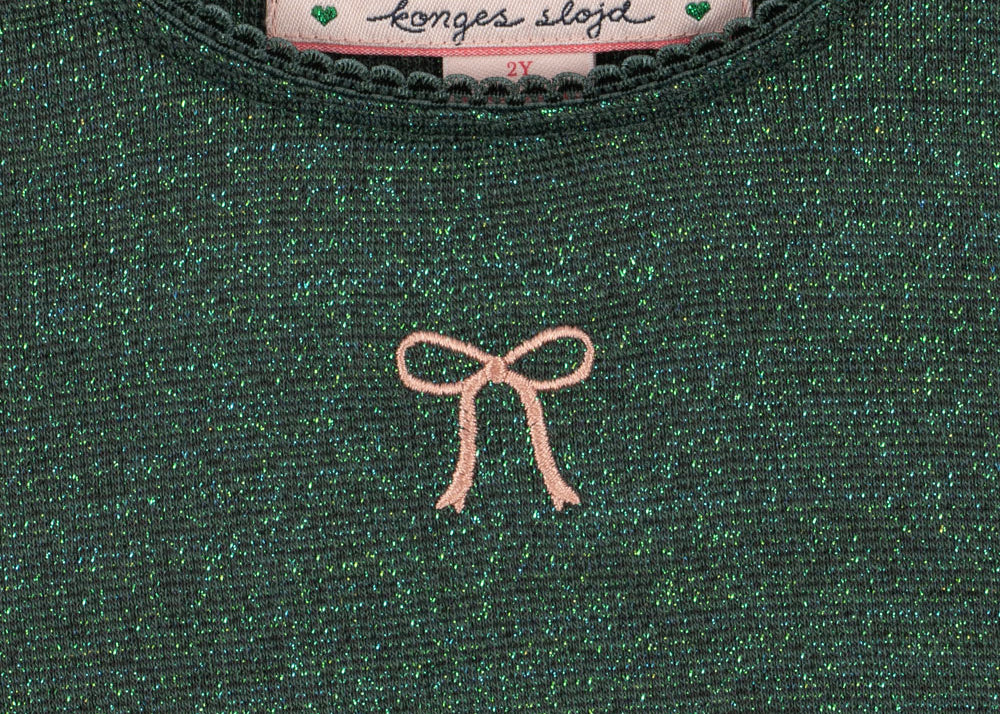 Konges Sløjd A/S JERSEY DRESSES jungle green