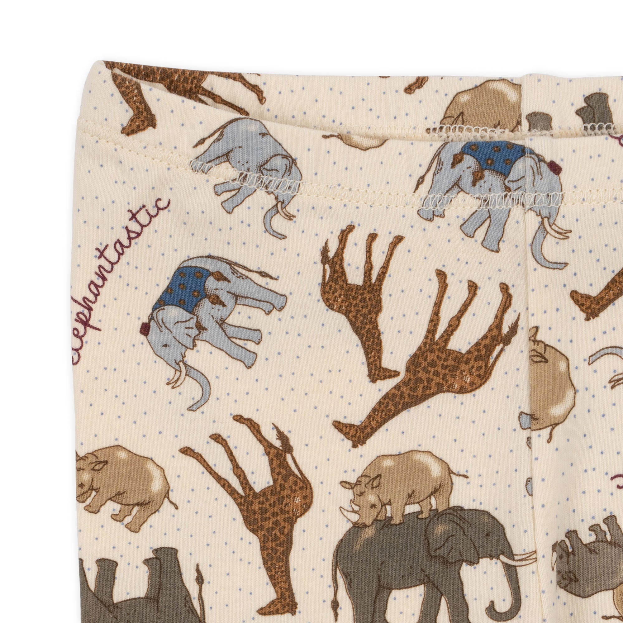 Konges Sløjd A/S JERSEY PANTS elephantastic