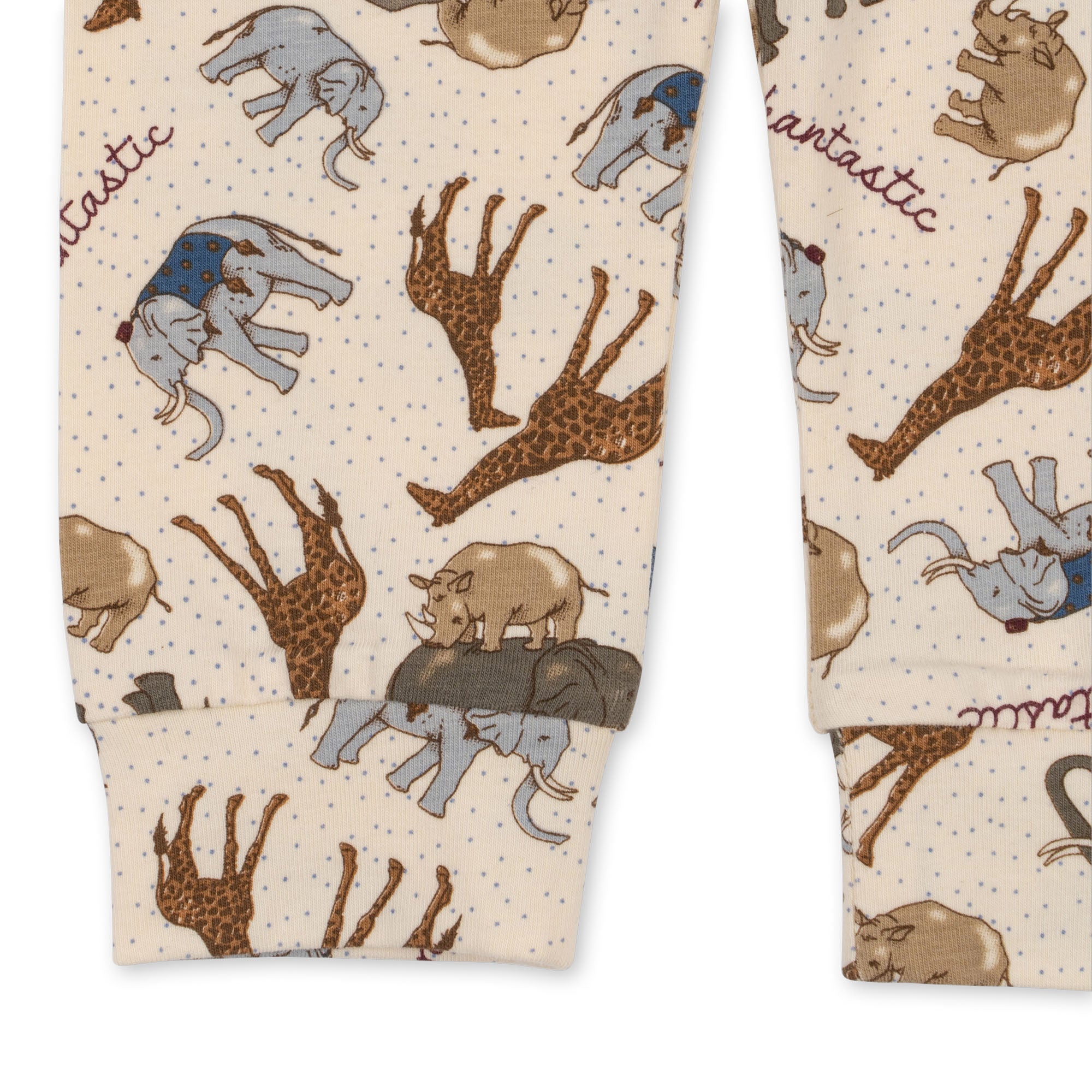 Konges Sløjd A/S JERSEY PANTS elephantastic