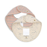 Konges Sløjd A/S BIBS stripe tricolore petit/cielo marino