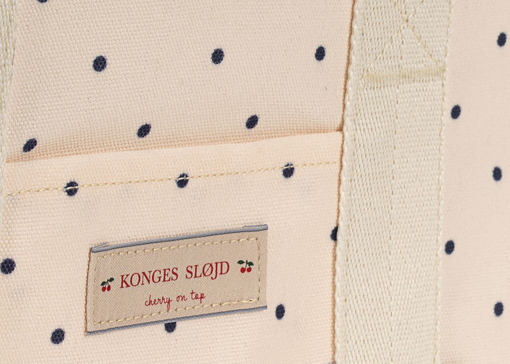 Konges Sløjd A/S THERMO BAG navy dot