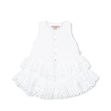 Konges Sløjd A/S WOVEN DRESSES bright white