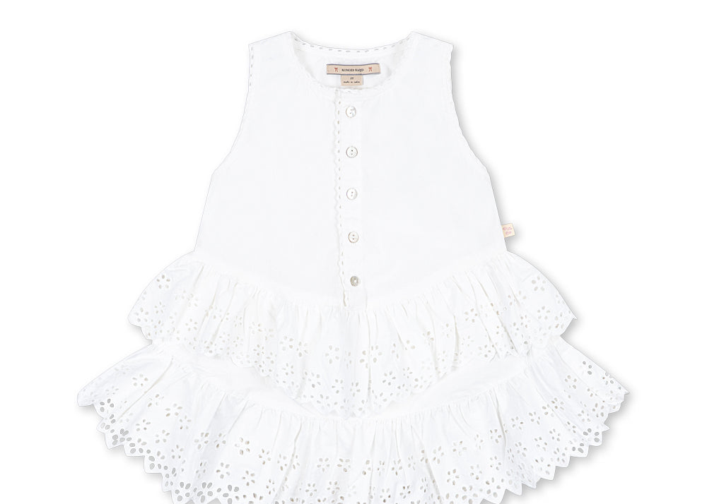 Konges Sløjd A/S WOVEN DRESSES bright white
