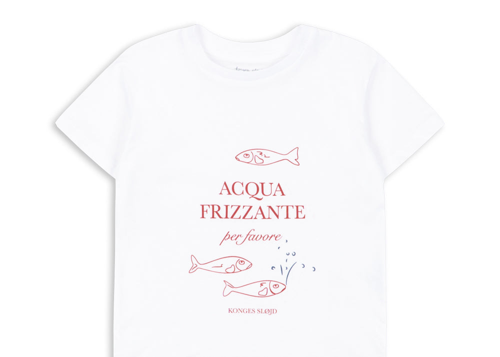 Konges Sløjd A/S JERSEY T-SHIRTS optic white