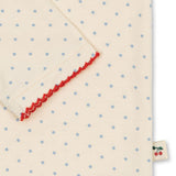 Konges Sløjd A/S JERSEY BLOUSES blue kitty dot