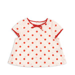 Konges Sløjd A/S WOVEN SHORT SLEEVE SHIRTS red dot