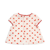Konges Sløjd A/S WOVEN SHORT SLEEVE SHIRTS red dot