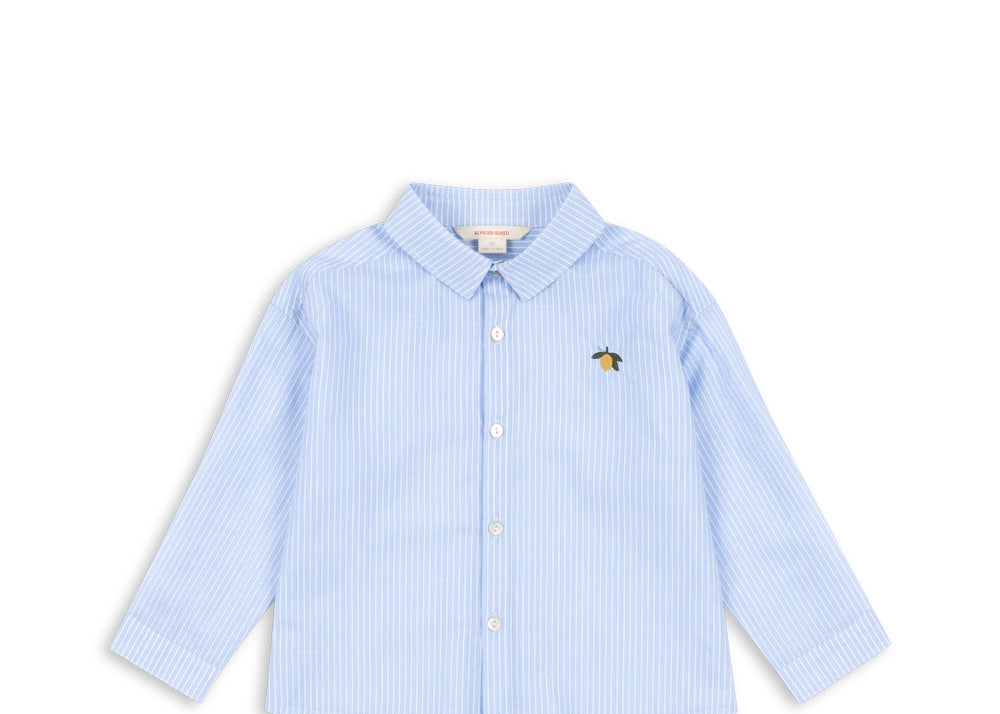 Konges Sløjd A/S WOVEN SHIRTS blue stripe