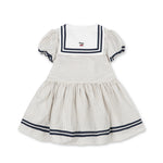 Konges Sløjd A/S WOVEN DRESSES bleu stripe