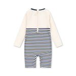 Konges Sløjd A/S UV ONESIES marin stripe