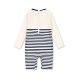 Konges Sløjd A/S UV ONESIES marin stripe