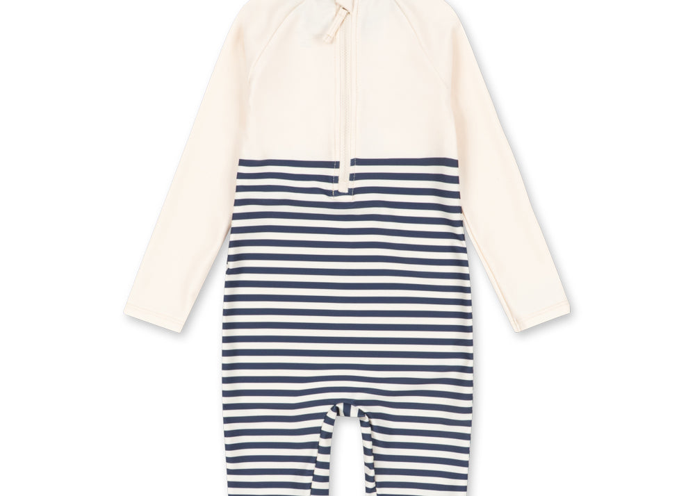 Konges Sløjd A/S UV ONESIES marin stripe