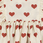 Konges Sløjd A/S WOVEN DRESSES amour rouge