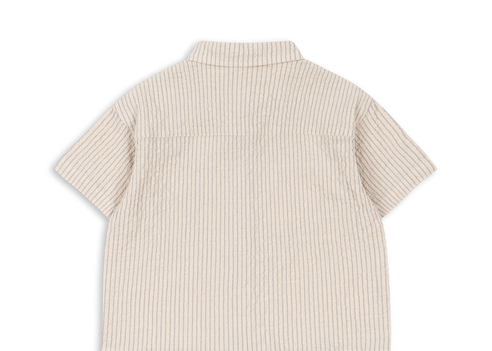 Konges Sløjd A/S WOVEN SHORT SLEEVE SHIRTS tradewinds stripe