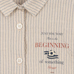 Konges Sløjd A/S WOVEN SHORT SLEEVE SHIRTS tradewinds stripe