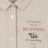 Konges Sløjd A/S WOVEN SHORT SLEEVE SHIRTS tradewinds stripe