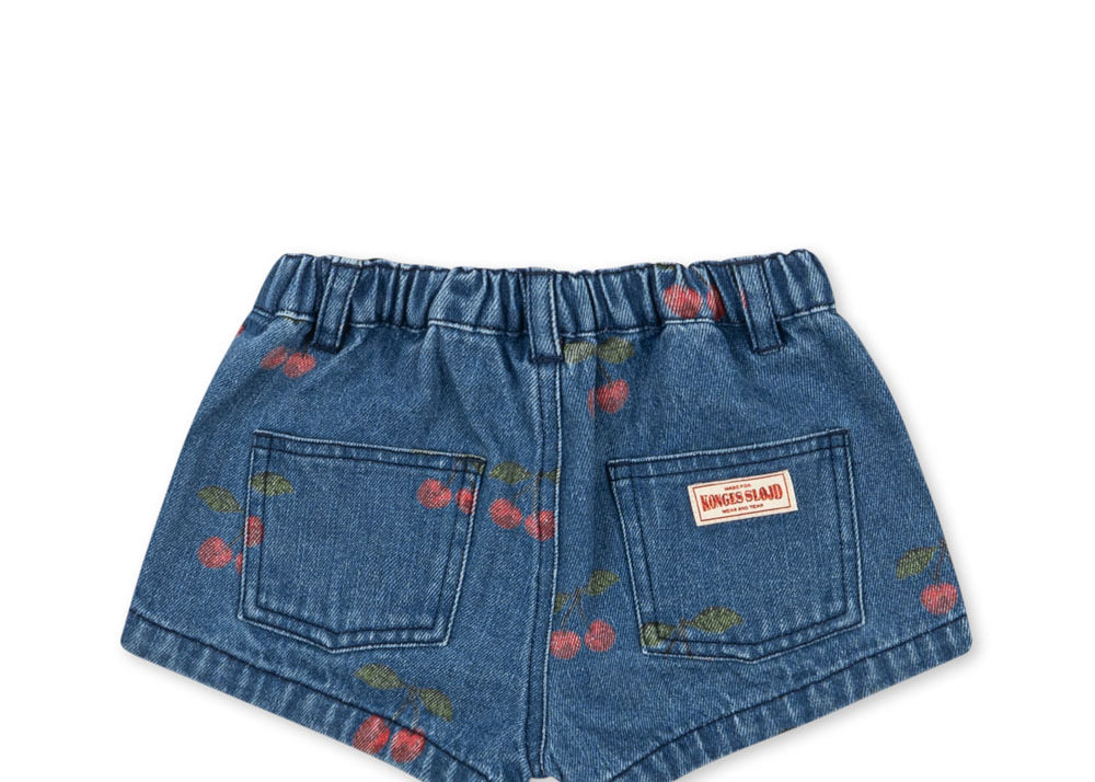 Konges Sløjd A/S WOVEN SHORTS & BLOOMERS ma grande cerise denim