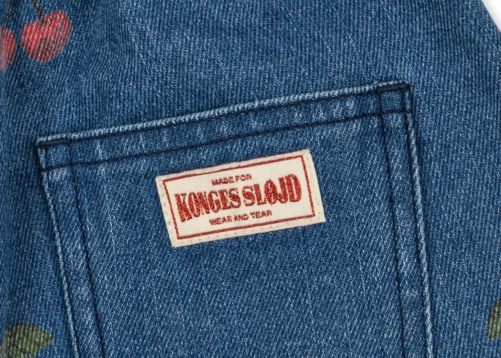 Konges Sløjd A/S WOVEN SHORTS & BLOOMERS ma grande cerise denim