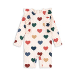 Konges Sløjd A/S UV ONESIES bon coeur coloré