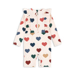 Konges Sløjd A/S UV ONESIES bon coeur coloré