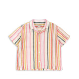 Konges Sløjd A/S WOVEN SHORT SLEEVE SHIRTS malibu stripe