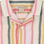 Konges Sløjd A/S WOVEN SHORT SLEEVE SHIRTS malibu stripe