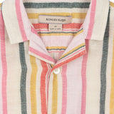 Konges Sløjd A/S WOVEN SHORT SLEEVE SHIRTS malibu stripe