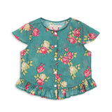 Konges Sløjd A/S WOVEN SHORT SLEEVE SHIRTS midori