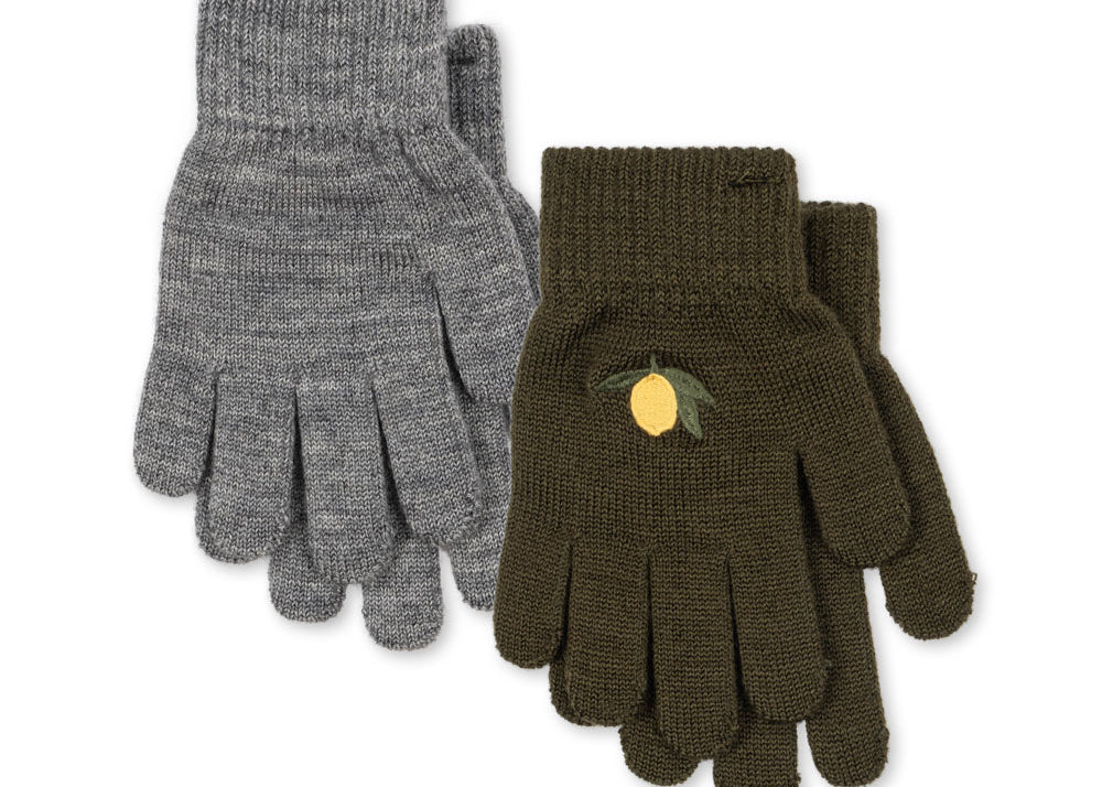 Konges Sløjd A/S GLOVES kombu green