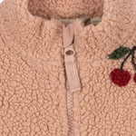 Konges Sløjd A/S TEDDY & FLEECE ma grande cerise blush