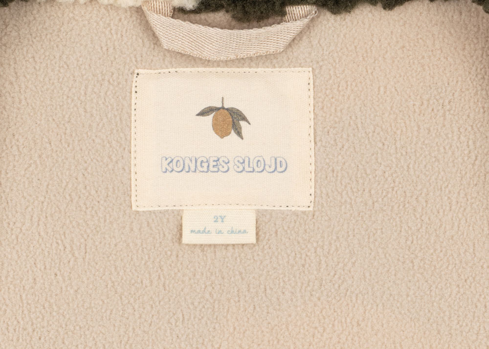Konges Sløjd A/S TEDDY & FLEECE dino silhouette