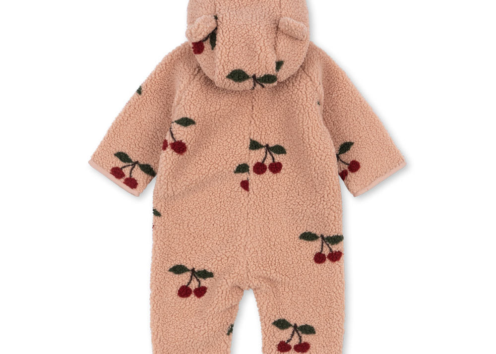 Konges Sløjd A/S TEDDY & FLEECE ma grande cerise blush