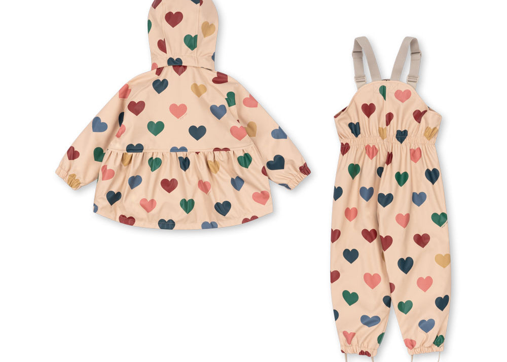Konges Sløjd A/S RAINWEAR bon coeur coloré