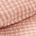 Konges Sløjd A/S ADULT BEDDING powder pink check