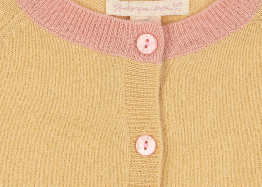 Konges Sløjd A/S KNITTED CARDIGANS yellow