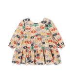 Konges Sløjd A/S WOVEN DRESSES like cats and dogs