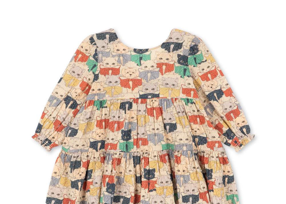 Konges Sløjd A/S WOVEN DRESSES like cats and dogs
