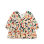 Konges Sløjd A/S WOVEN DRESSES like cats and dogs