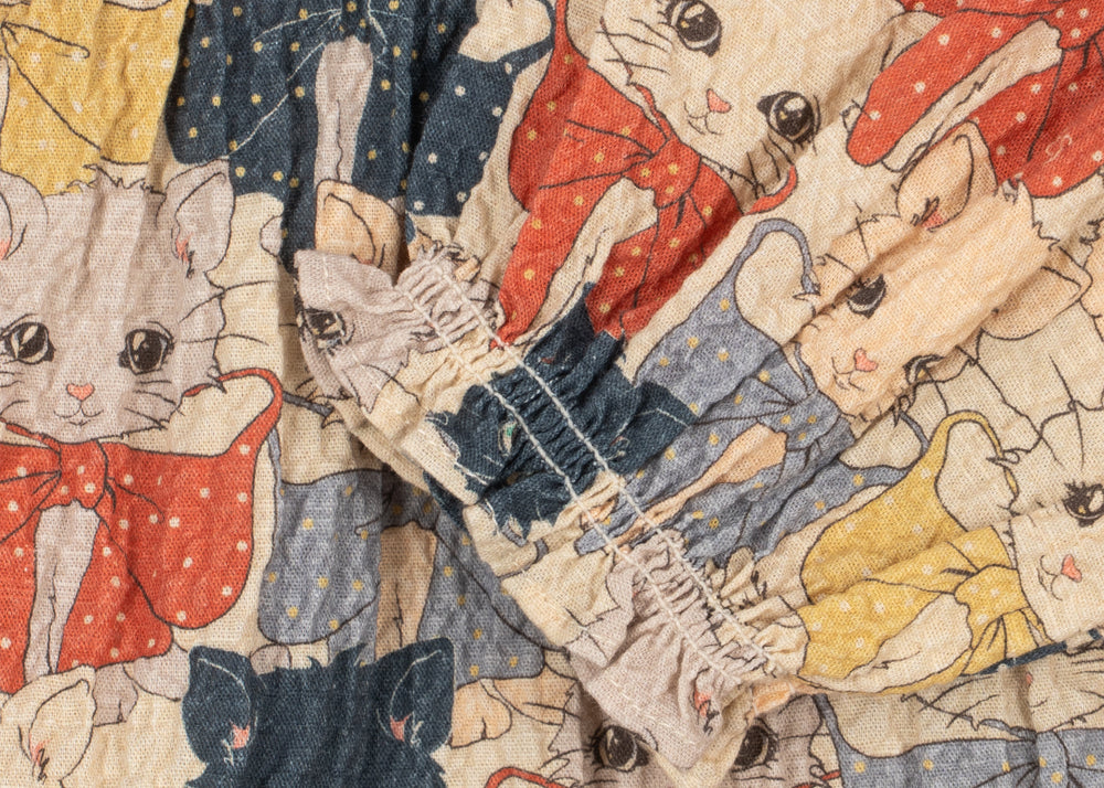 Konges Sløjd A/S WOVEN DRESSES like cats and dogs